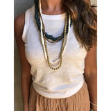Indigo Layer Necklace Set