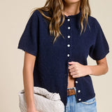 Taylor Short Sleeve Cardigan