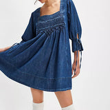 Sonora Denim Mini Dress