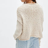 Opal Rollneck Knit Sweater - Tea