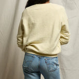 Ziggy Reverse Sweatshirt - Custard