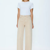 Tate Crop Bowed - Dune