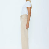 Tate Crop Bowed - Dune