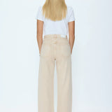 Tate Crop Bowed - Dune