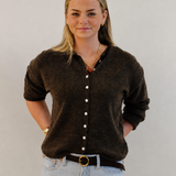Sara Cardigan - Walnut